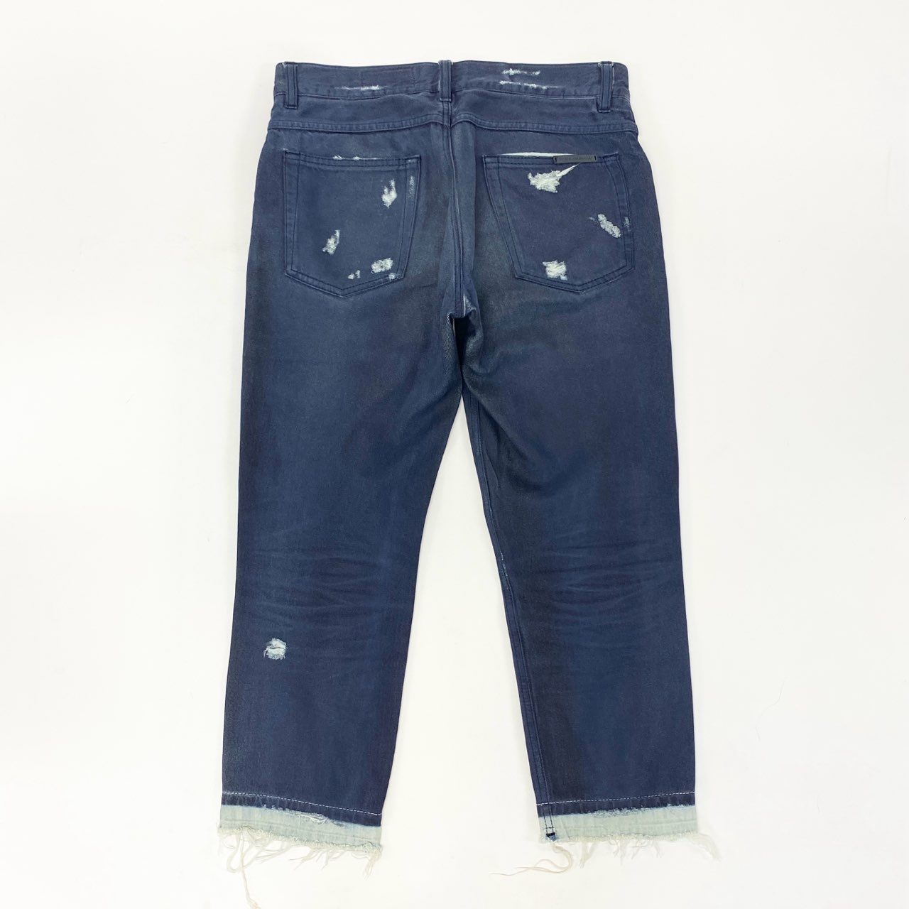 66k11 DOLCE&GABBANA ドルチェ＆ガッバーナ クラッシュ加工 グランジ デニムパンツ ジーンズ サイズ44 メンズk02i