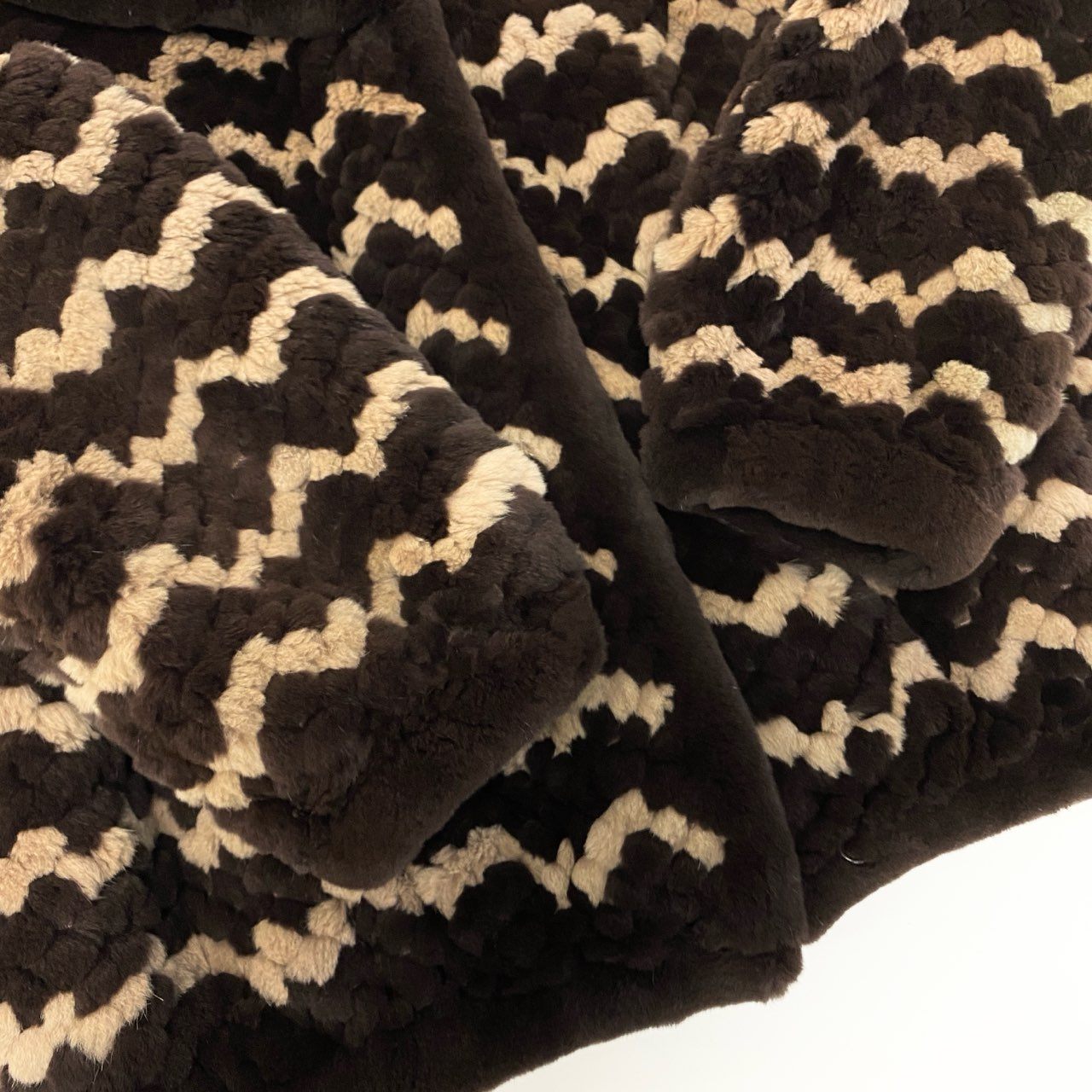 35a15 Josephine SAGA MINK サガミンク 銀サガ 希少デザイン ミンクコート 茶系 11 最高級本毛皮 Mink Fur Coatt18r