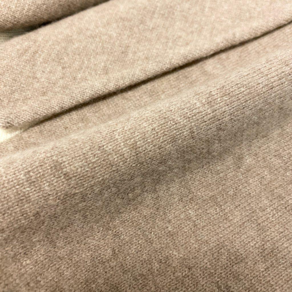 3l27《美品》 AGNONA アニオナ カシミヤ × シルク カーディガンコート サイズ44 ベージュ 画像参照 CASHMERE SILK COATt18r