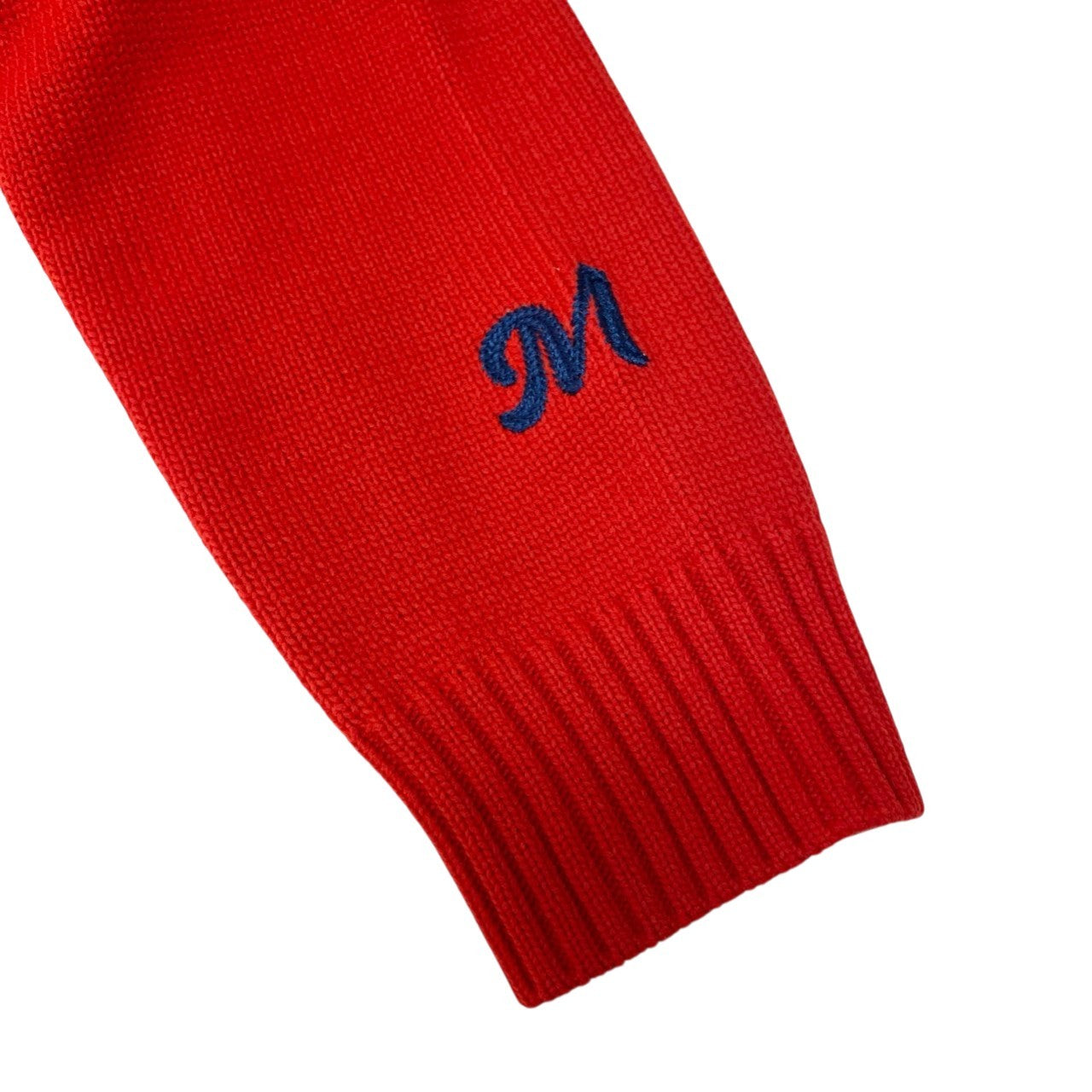 14c5 《極美品》 PEARLY GATES パーリーゲイツ MOMOKO RABBIT トラッドラビット セーター サイズ1 レッド ニット コラボ 限定品t18r