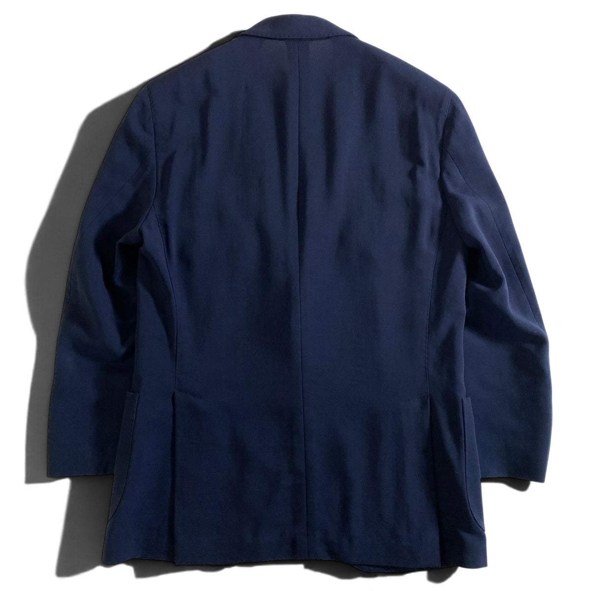 11j28 LARDINI ラルディーニ 本切羽 テーラードジャケット Size 46 ネイビー ブレザー フォーマル 紳士服t18r