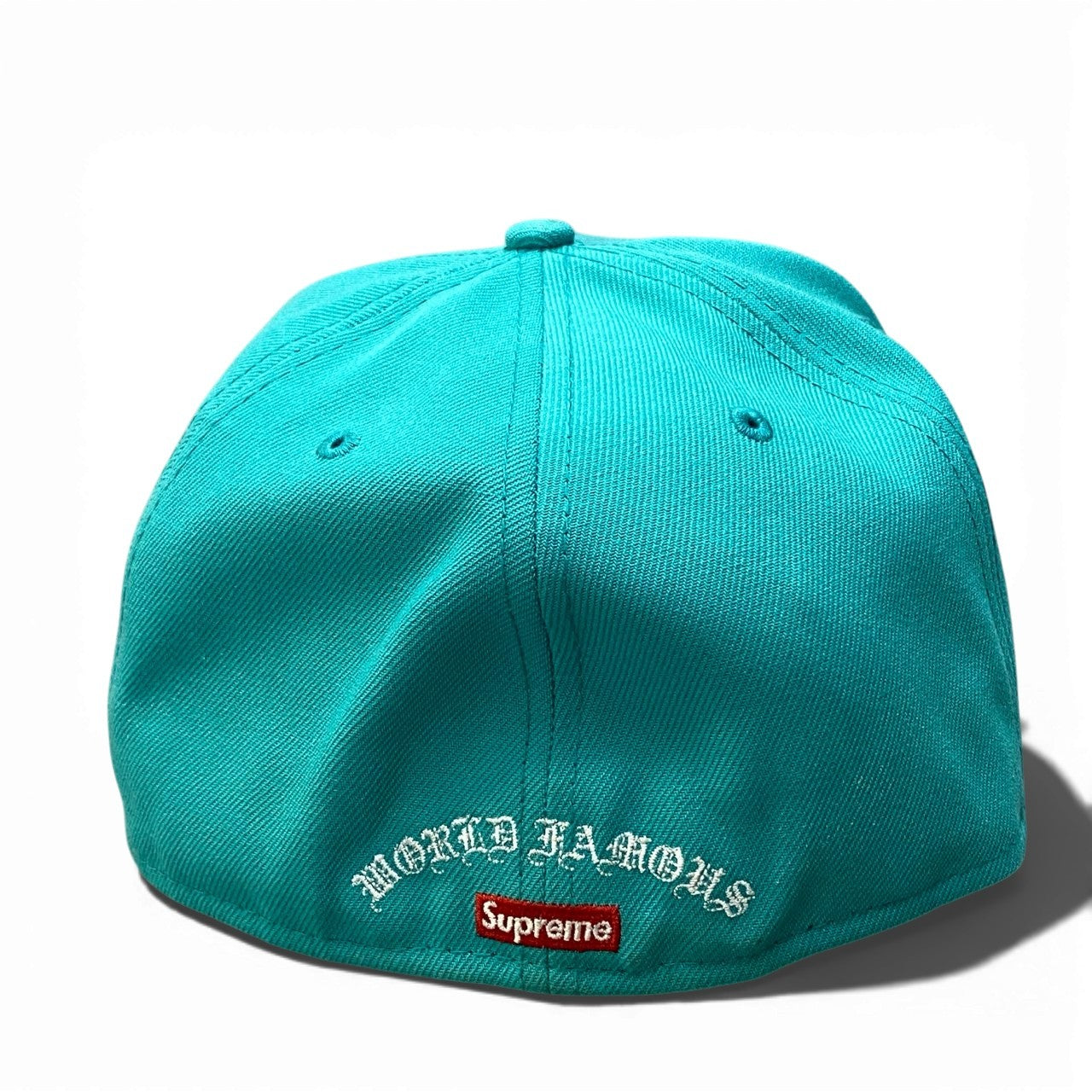 a23 Supreme シュプリーム × NEW ERA ニューエラ Gold Cross S Logo Cap ゴールドクロス キャップ 7 1/2 ターコイズブルー 帽子t18r