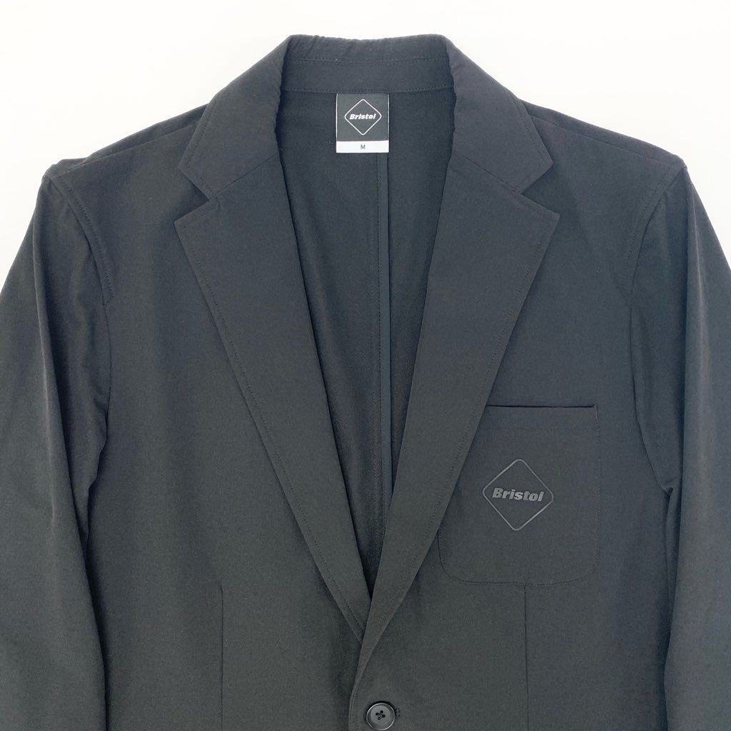 40l25 F.C.R.B. F.C.Bristol エフシーアールビー エフシーレアルブリストル 22AW ツアーパッカブルチーム ブレザー テーラードジャケット FCRB-222036 Mサイズ ブラック メンズo07t