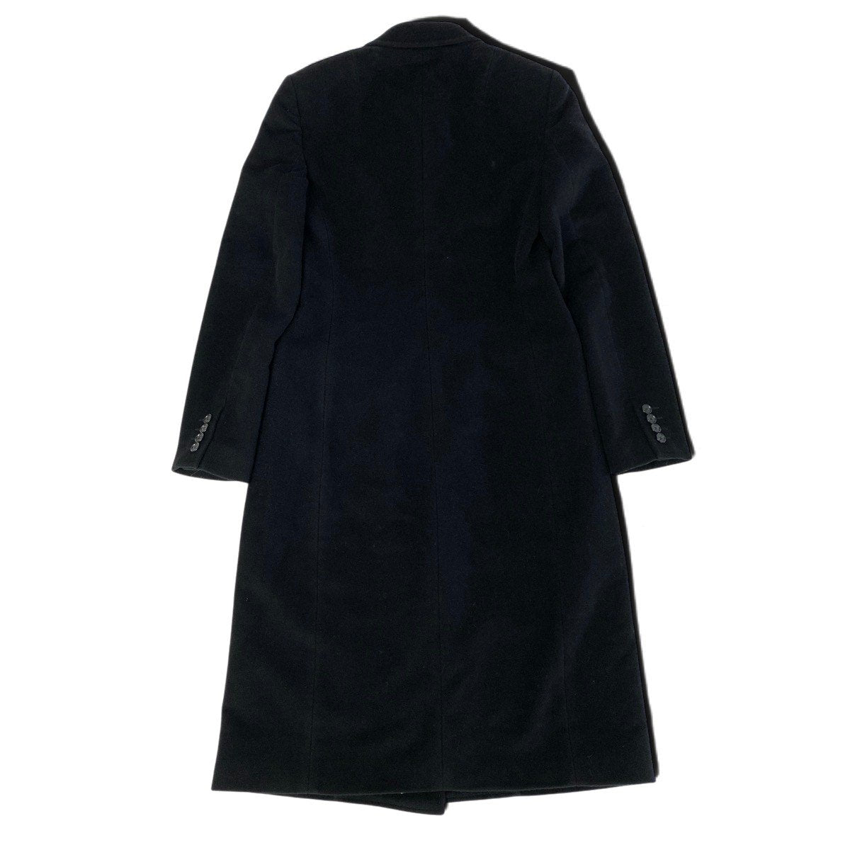 Ej22 DOLCE＆GABBANA ロングコート ウールコート ヒョウ柄 イタリア製 40サイズ ブラック ウール100％ レディース 女性用k02i