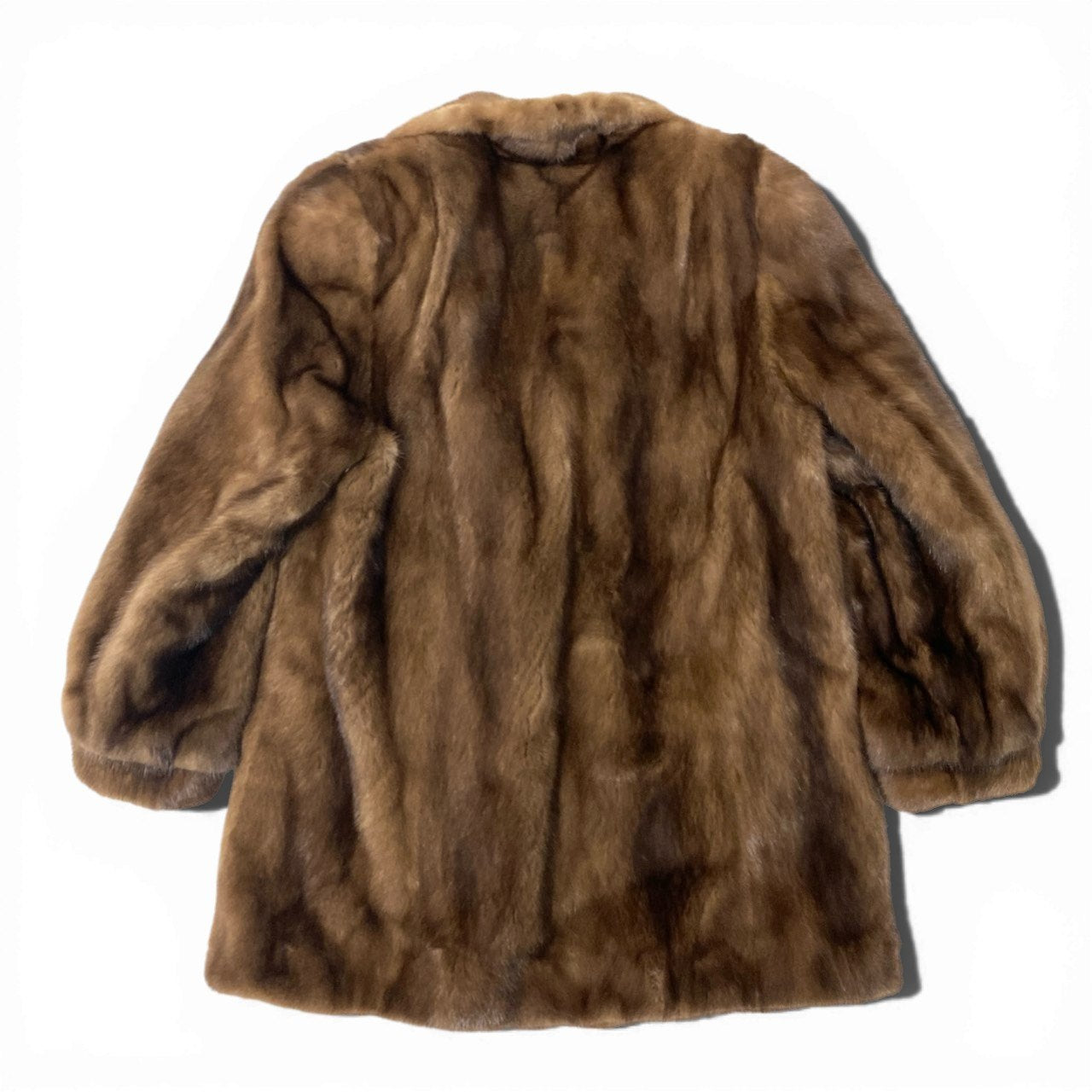 21c4 SAGA MINK サガミンク 銀サガ パステルミンク ファーコート サイズ13 ブラウン 最高級本毛皮 Pastel Mink Fur Coatt18r