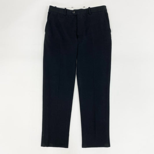 66g24《美品》　CIRCOLO1901 チルコロ イージーパンツ スラックス リラックス テーパードパンツ サイズ46 ブラック メンズ 紳士服_