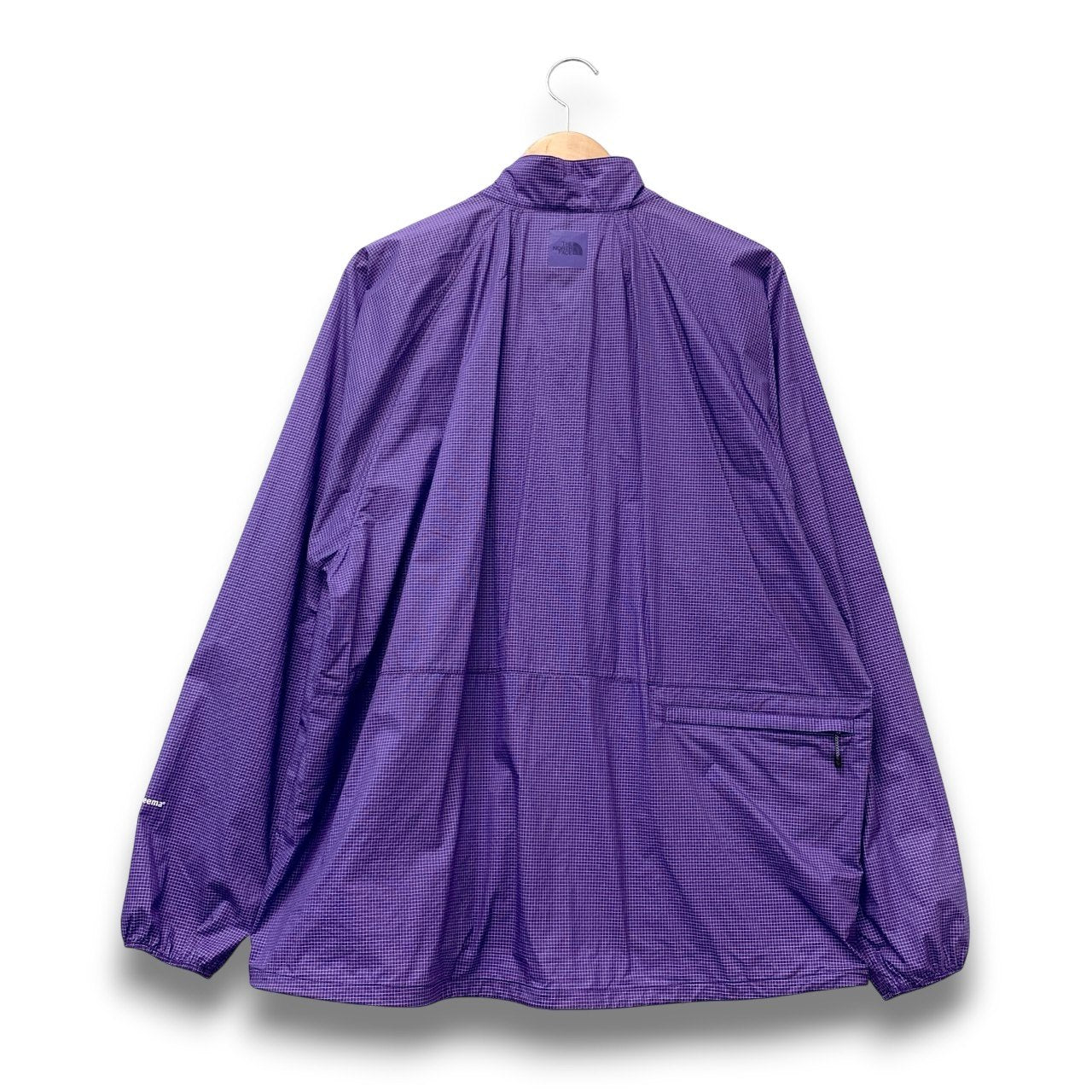 83b26 【新品保管品】THE NORTH FACE ザノースフェイス エンドラインウインドジャケット ナイロンジャケット 撥水加工 NP22461 XLサイズ パープル レディース 女性用u02t