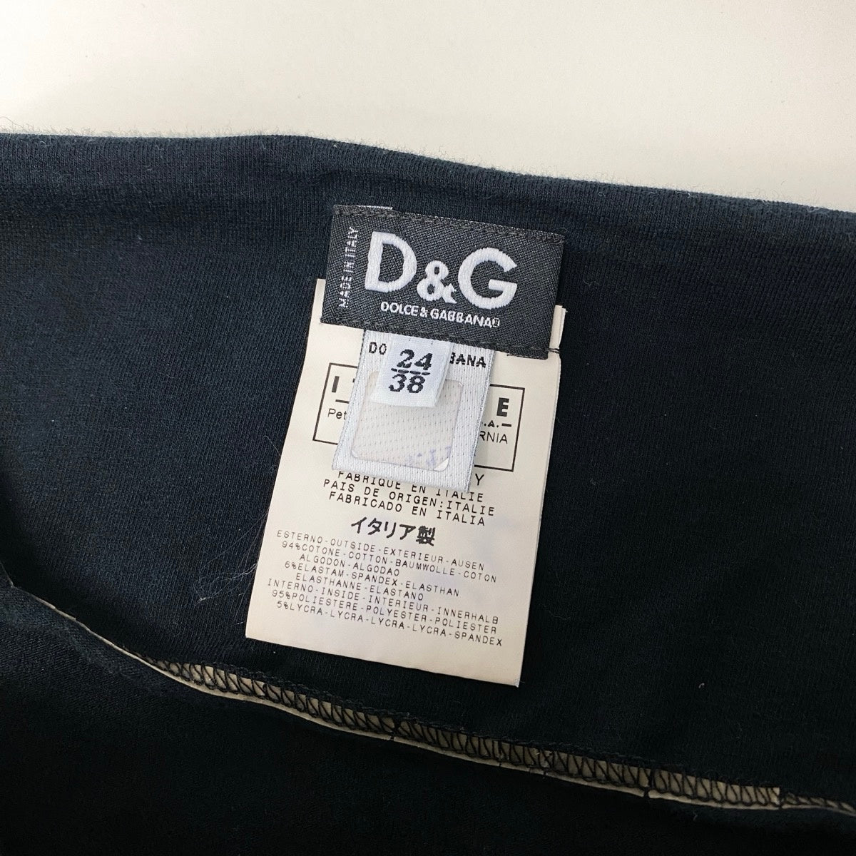 Ih10 DOLCE＆GABBAN ドルチェアンドガッバーナ ROMA ITALIA グラフィック ワンピース 2003年 安室奈美恵 PV着用 24 38 ブラック レディース 女性用u02t