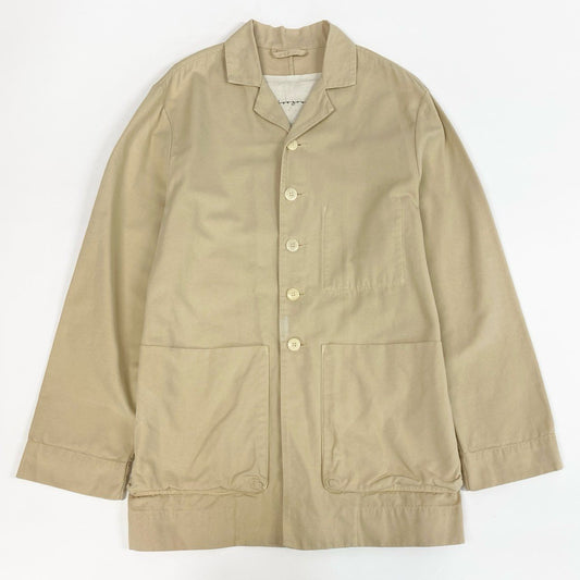 32j3 Toogood トゥーグッド The Photographer Jacket フォトグラファージャケット  6 Lサイズ相当 ベージュ コットン メンズo07t