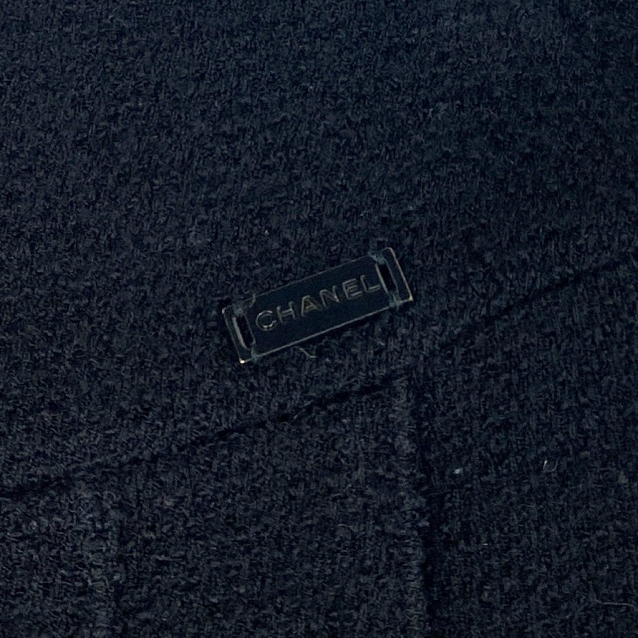 b23 CHANEL シャネル 99A 1999年 ツイードスカート ミニスカート サイズ36 ブラック レディース 女性用k02i