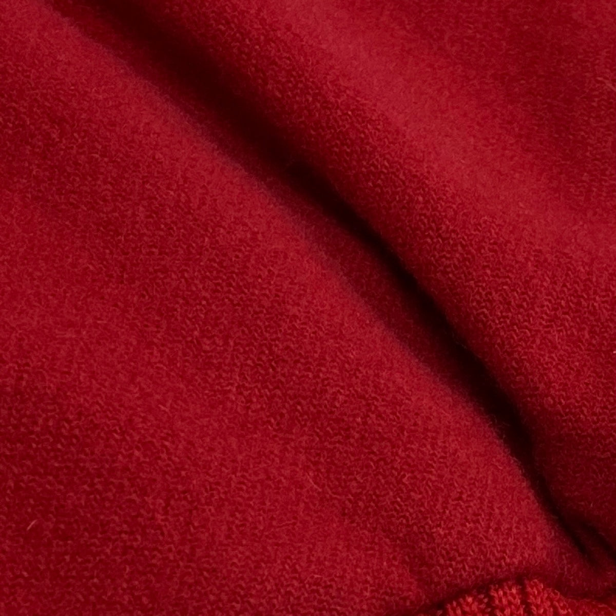 Eg11 Christian Dior SPORTS クリスチャンディオール ウールジャケット ブルゾン CDロゴ刺繡 リブ切替 サイズL レッド レディースo07t