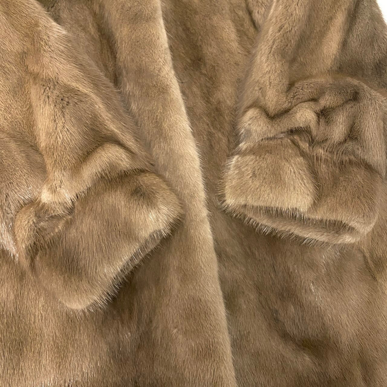 80d13 SAGA MINK サガミンク 銀サガ ブルーアイリスミンク ファーコート サイズ15 最高級本毛皮 Blue Iris Mink Fur Coatt18r