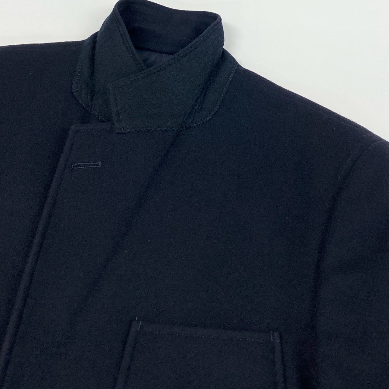 48h15 VAN JACKET ヴァン ヂャケット 金ボタン テーラードジャケット ブレザー 紺ブレ  A5 ネイビー 紺色 ウール メンズo07t