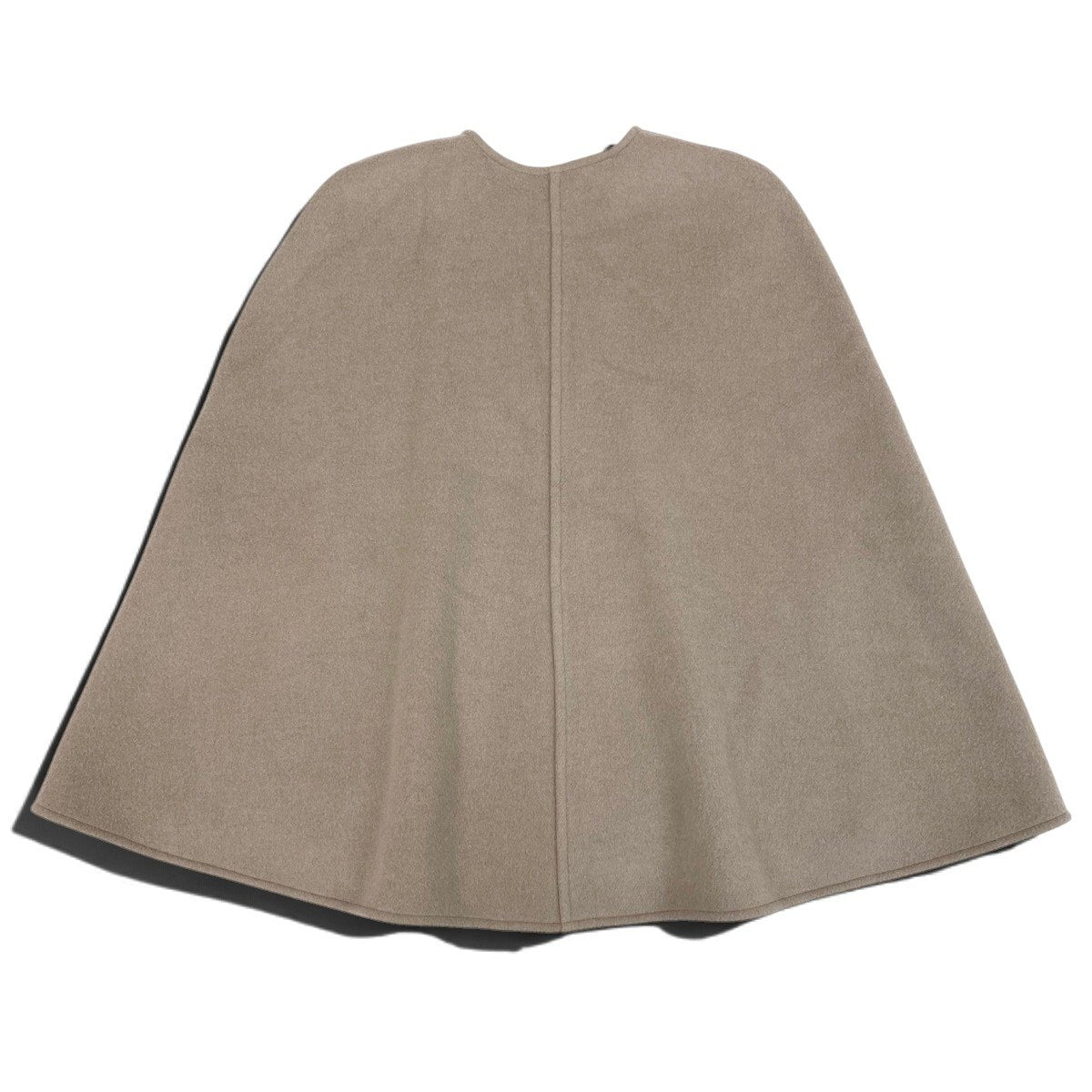 j1 LANVIN en Blue ケープコート ポンチョ コート  38 グレー系 ウール ナイロンu02t
