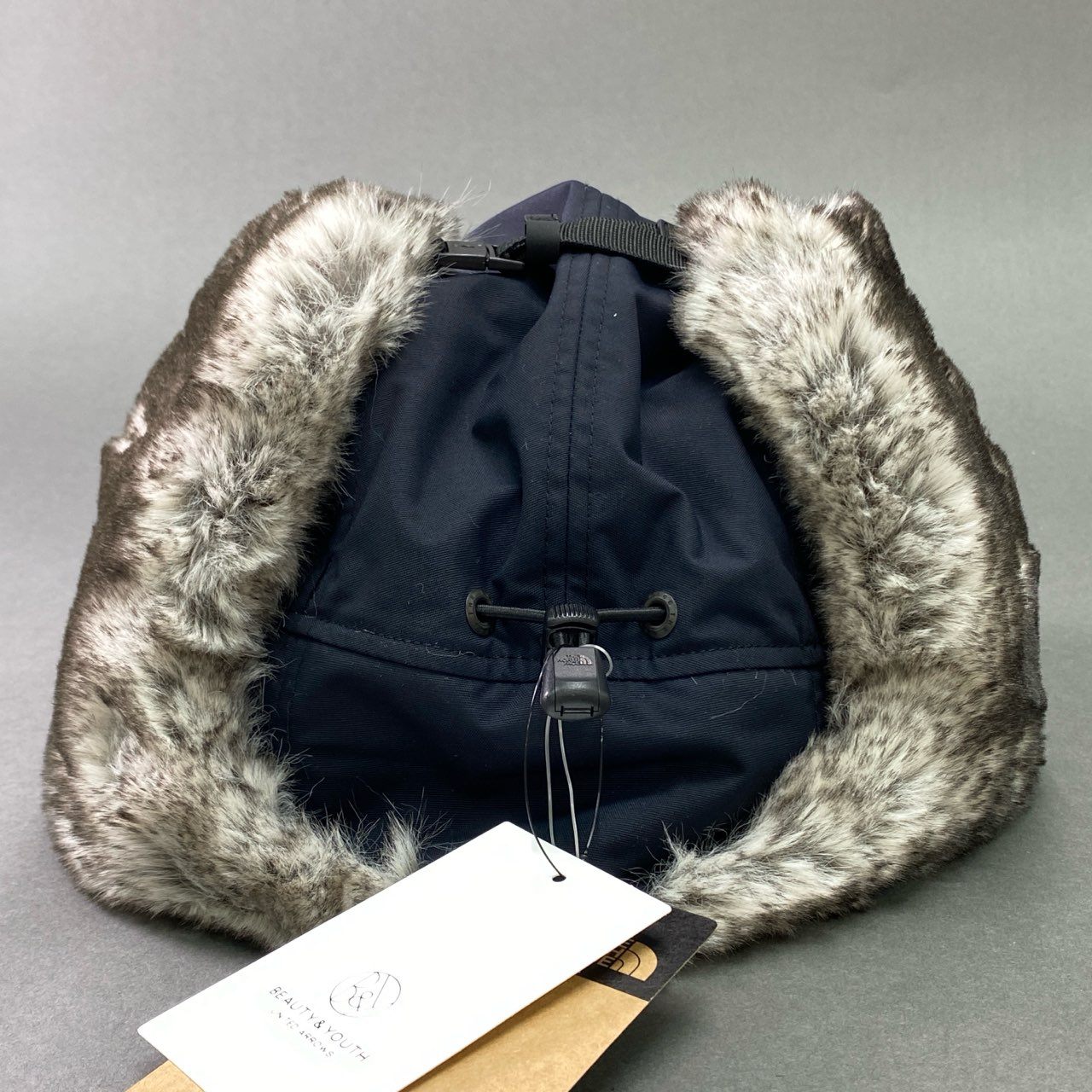 k6 【未使用】THE NORTH FACE ザノースフェイス NN4223 Insulation Bomber Cap ボンバーキャップ 帽子 サイズL-TNF  ファーキャップ