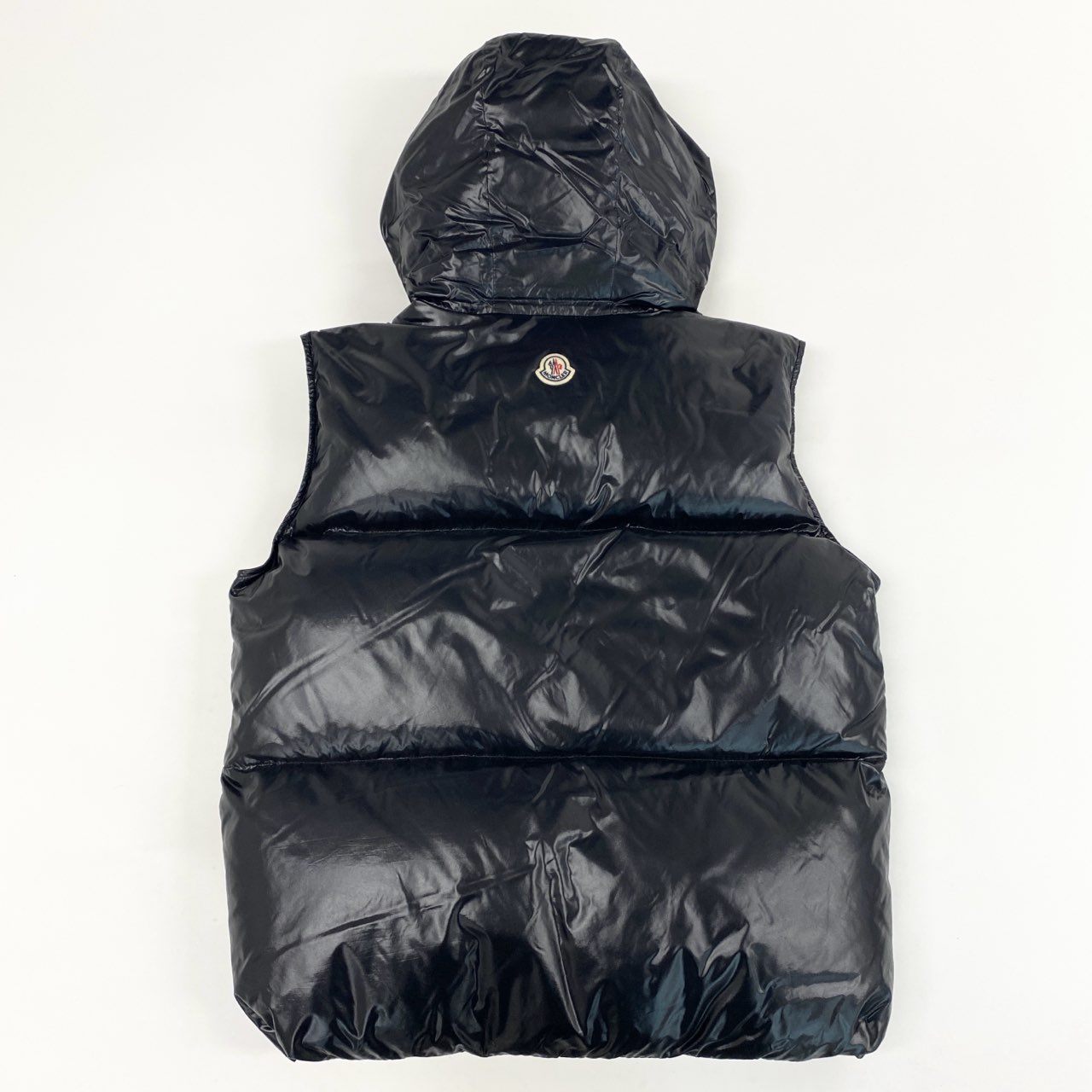 78a4 《美品》 MONCLER モンクレール 2020年 AGNEAUX ダウンベスト F20911A51C00 5 ブラック DOWN VEST セルビア製