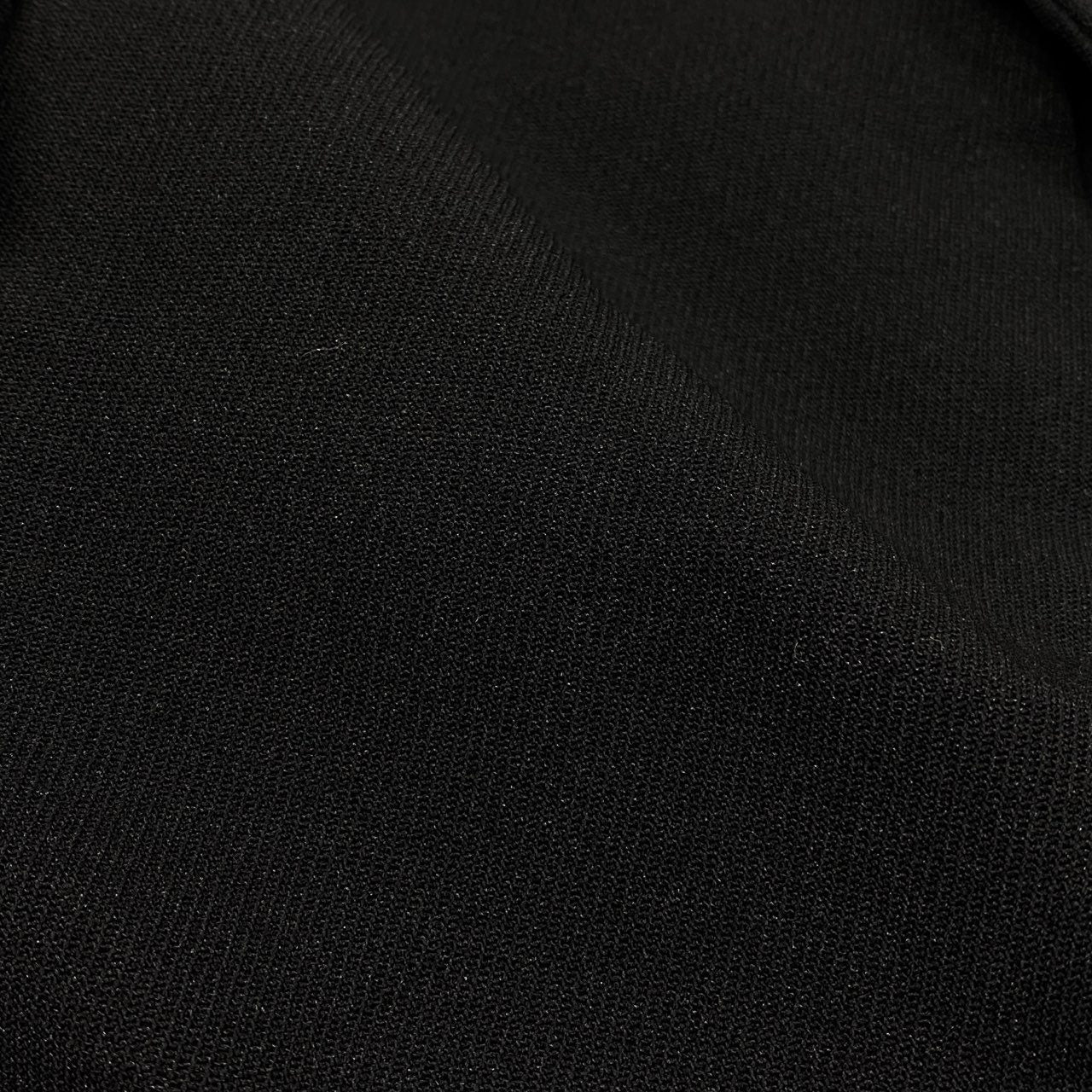 31i8 COMME des GARCONS  コムデギャルソン 日本製 縮絨 丸襟 インサイドアウト ジャケット Mサイズ ブラック レディースo07t