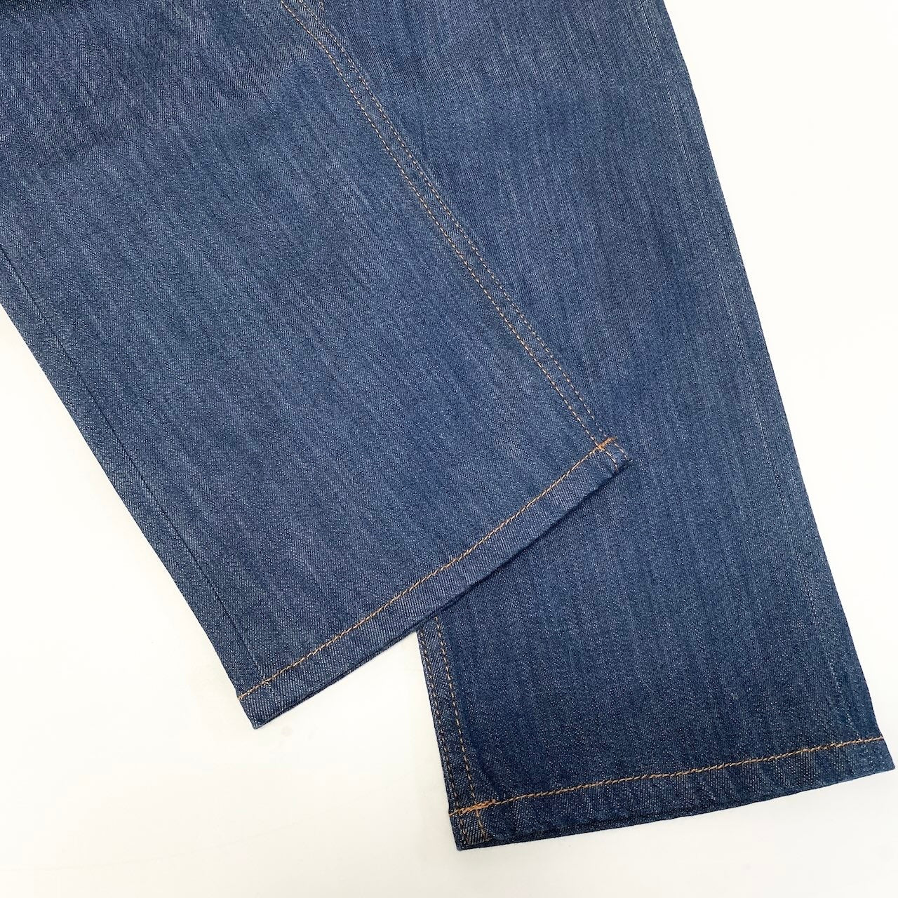 69d30 ALEXANDER McQUEEN アレキサンダーマックイーン デニムパンツ ストレッチデニム ドクロ サイズ44 インディゴ メンズ 紳士服u02t