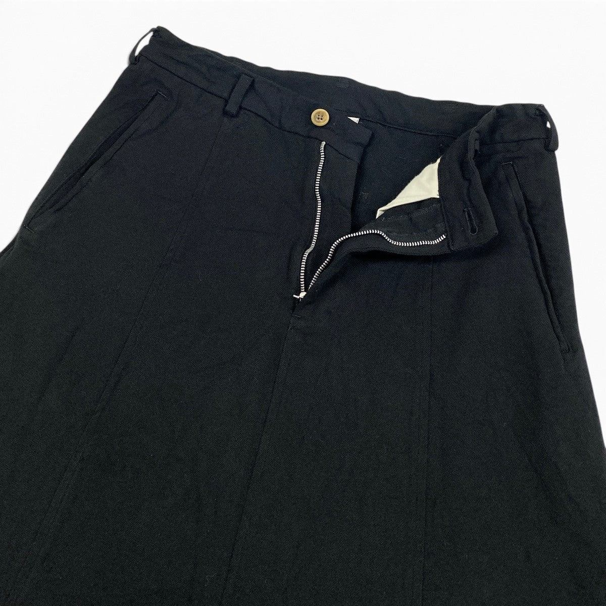 i11 COMME des GARCONS COMME des GARCONS AD2008 変形スラックス 定番 Sサイズ ブラック ポリエステル100％ レディース 女性用u02t