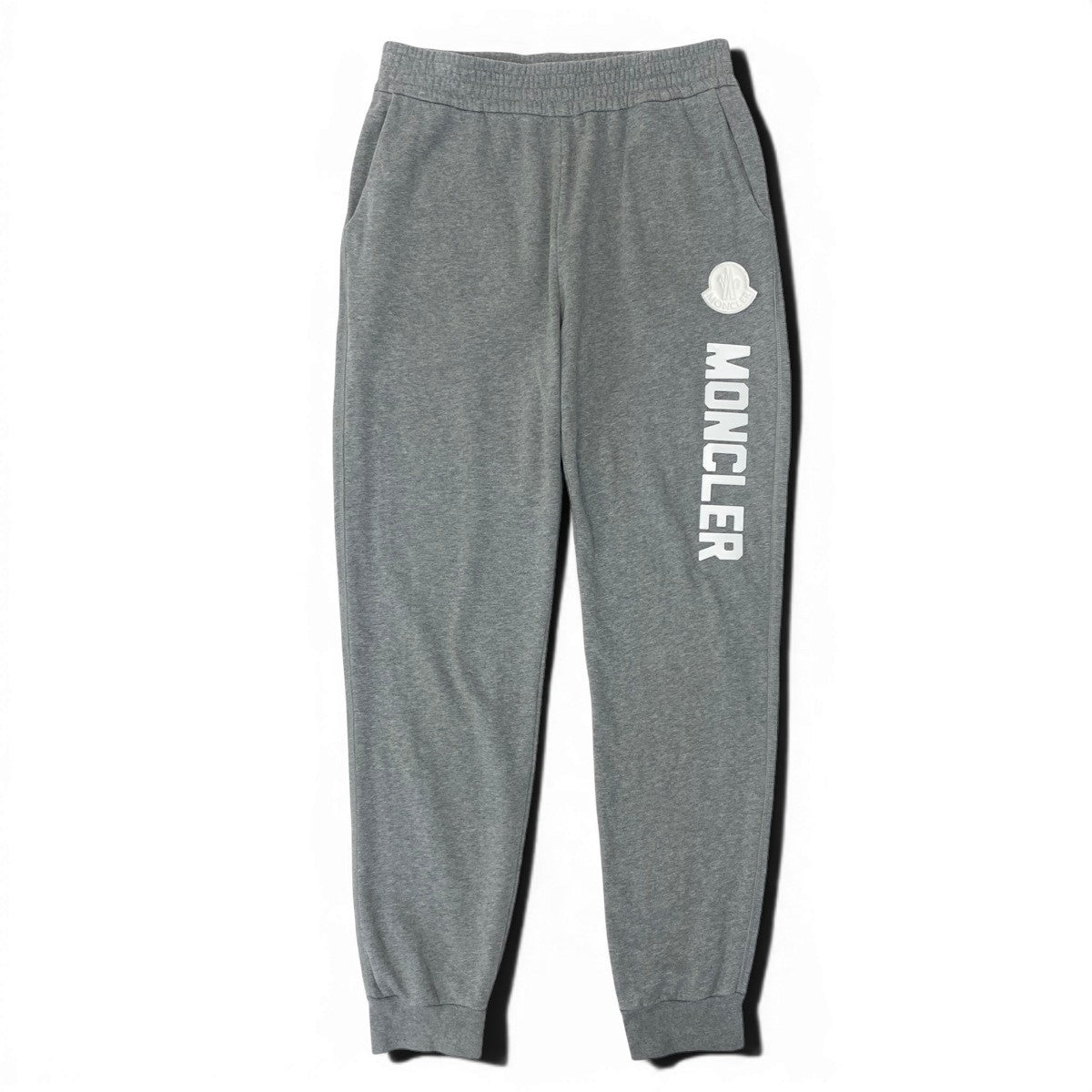 42e13 《美品》 MONCLER モンクレール アイコンロゴ スウェットパンツ サイズM グレー Icon Logo Sweat Pantst18r