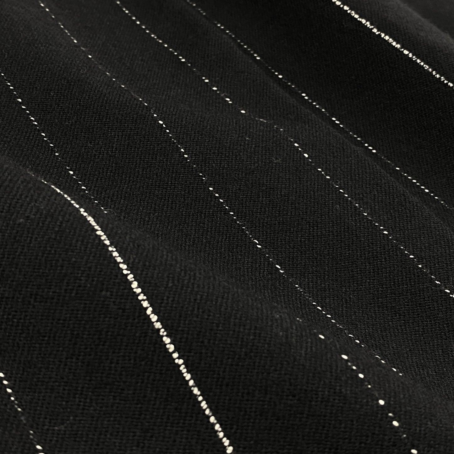 35L19 GIANFRANCO FERRE ジャンフランコフェレ ジャケットスーツ タイトスカート ストライプ柄  I40 ブラック レディース 女性用u02t