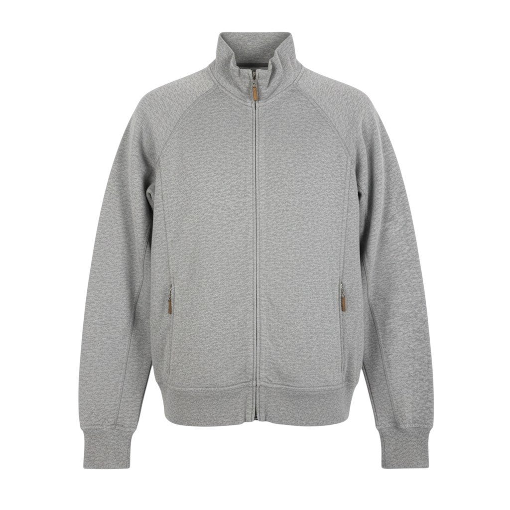 5i30 BRUNELLO CUCINELLI ブルネロクチネリ ハイネック ジップアップパーカー ジャケット イタリア製 羽織 DE92893 REGULAR FIT グレー メンズ 男性用u02t