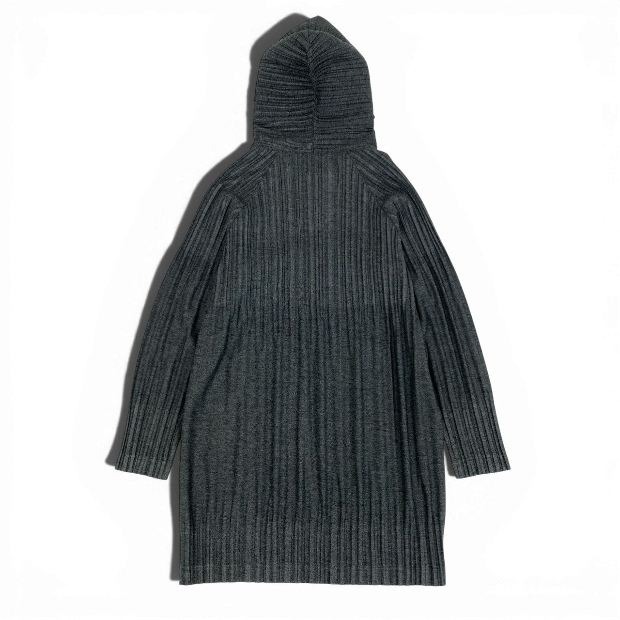 50b9 PLEASE PLEATS プリーツプリーズ プリーツロングスリーブフーディー プルオーバー パーカー PP51-JH505 4サイズ グレー ポリエステル100％ レディース 女性用k02i