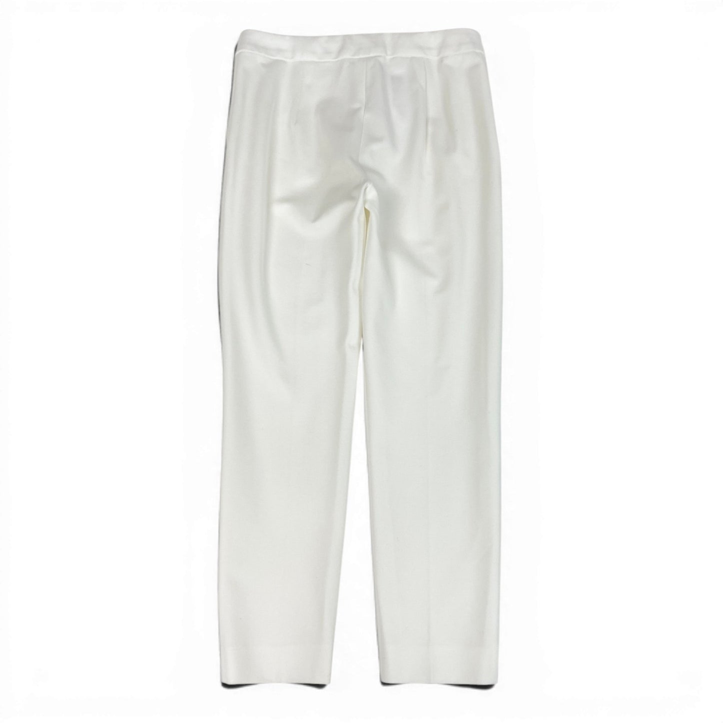 29d16 【未使用タグ付】 2025年 Max Mara マックスマーラ ペーニョ ビスコース ジャージー クロップドパンツ ストレッチパンツ ボトムス 1786025106 サイズ42 006 ホワイト レディース 女性用u02t