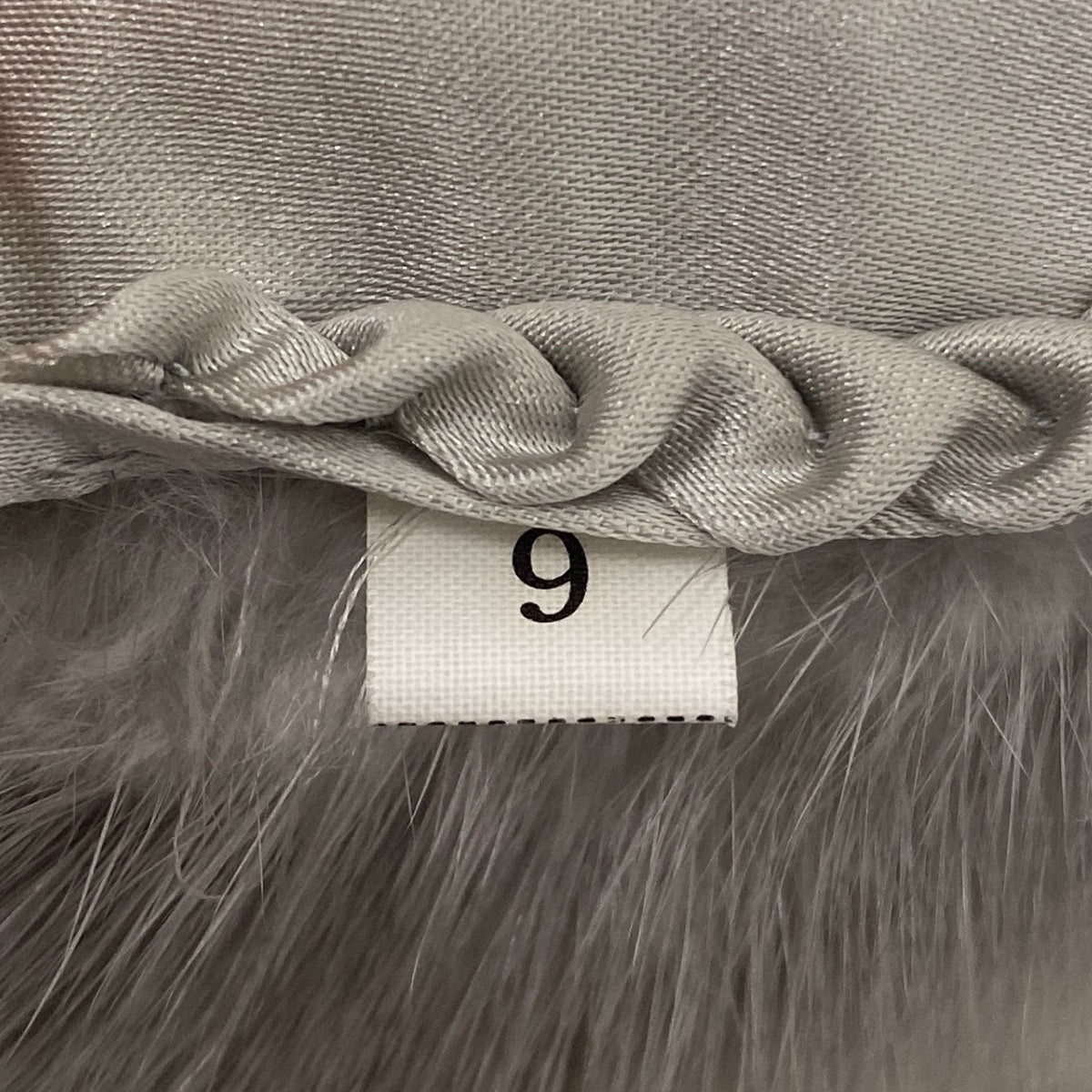 58i24 TAKAGI FUR サファイアミンク ファーコート サイズ9 シルバーグレー 本毛皮 Sapphire Mink Fur Coat リアルファーt18r