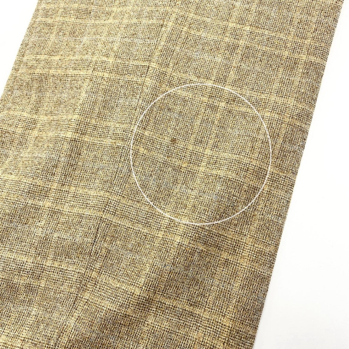 76a28 Vintage Brioni ブリオーニ FLAMINIO スーツセットアップ テーラードジャケット スラックス チェック柄 50サイズ ベージュ ウール100％ メンズ 男性用u02t