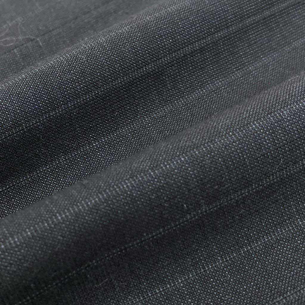 16a27 BURBERRY LONDON バーバリーロンドン スーツセットアップ テーラードジャケット スラックスパンツ ストライプ リネン混 94-84-165 AB4 ネイビー メンズ 男性用o07t