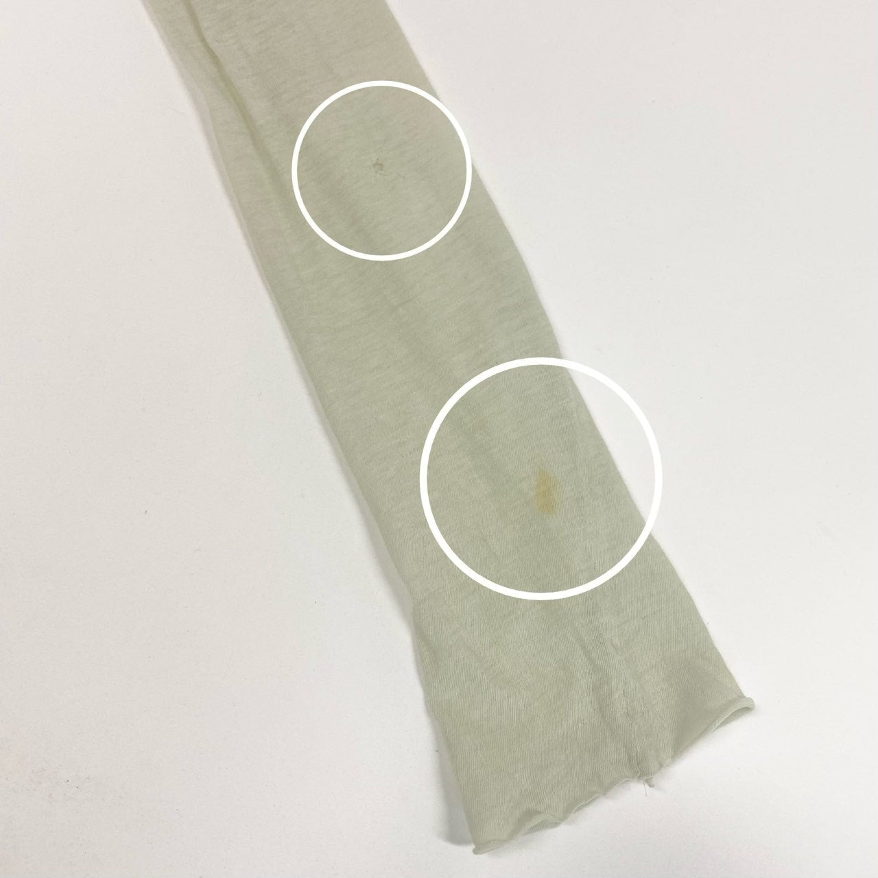 Ac2　Vintage BALENCIAGA バレンシアガ LE DIX 変形カットソー ロングスリーブ トップス S アイボリー コットン レディースu02t