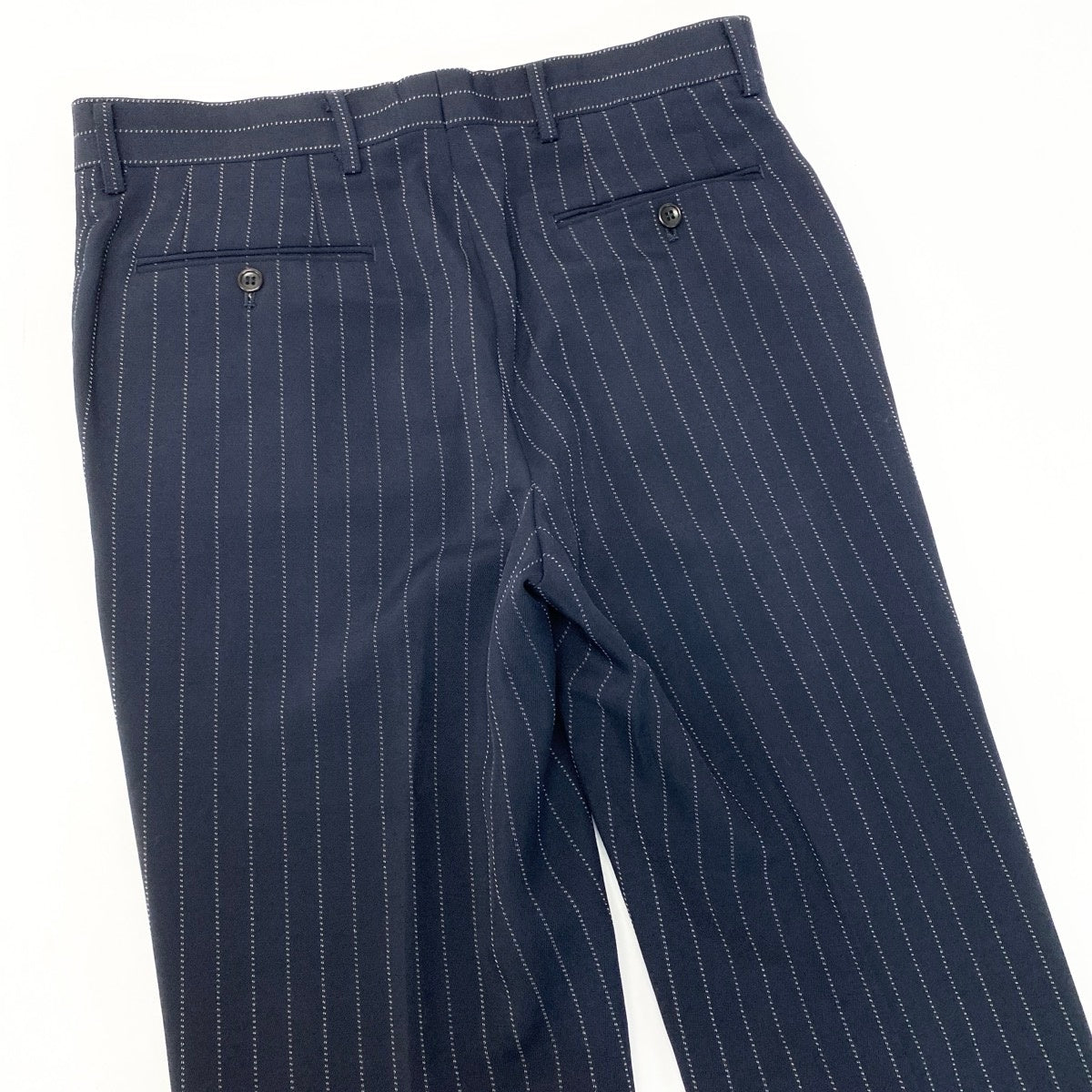 42e13 KENZO ケンゾー スーツセットアップ テーラードジャケット スラックス ストライプ 3412-1026 3サイズ ネイビー メンズ 男性用k02i