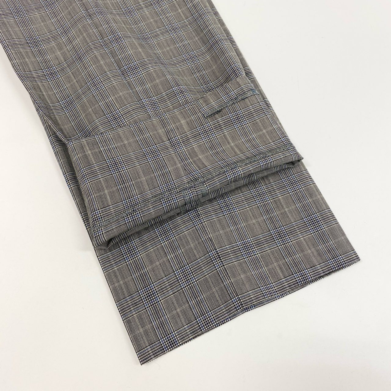 13j29 ETRO エトロ スーツセットアップ テーラードジャケット スラックス チェック ペイズリー 131-10972-8259 48サイズ グレー メンズu02t