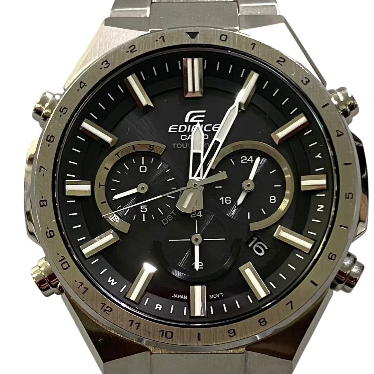 c23 CASIO EDIFICE カシオ エディフィス EOW-T660 シルバー 腕時計 デジタルウォッチ メンズ デジタルソーラー メンズk02i