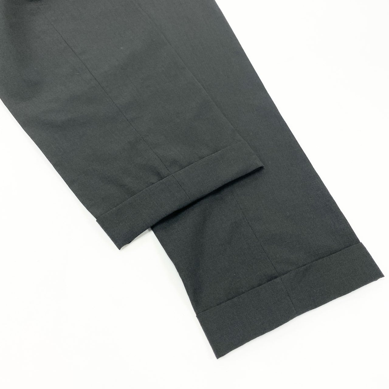 19k10 《美品》 JOHN SMEDLEY ENGLAND ジョンスメドレー セットアップスーツ シングル 2B アンコンジャケット スラックス ウール混 メンズ 紳士服 1 S ダークグレーu02t