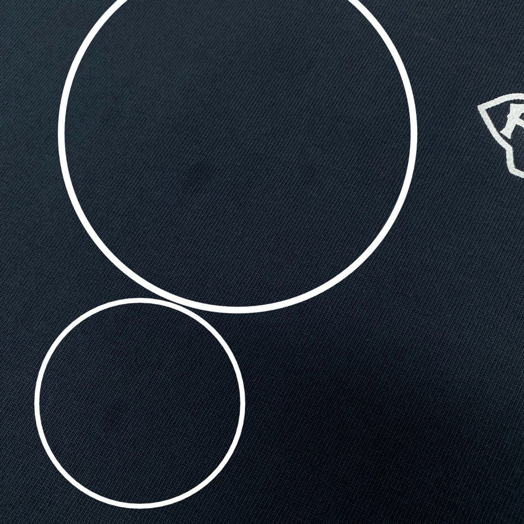 6l25 RHUDE ルード クロスロゴ スウェット ロングスリーブ トップス XLサイズ ブラック コットン100％ メンズo07t