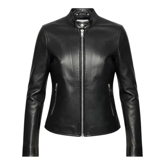 j29 《タグ付》 SAINT LAURENT サンローラン キースレザージャケット Keith Leather Jacket 362239 50 ブラックt18r