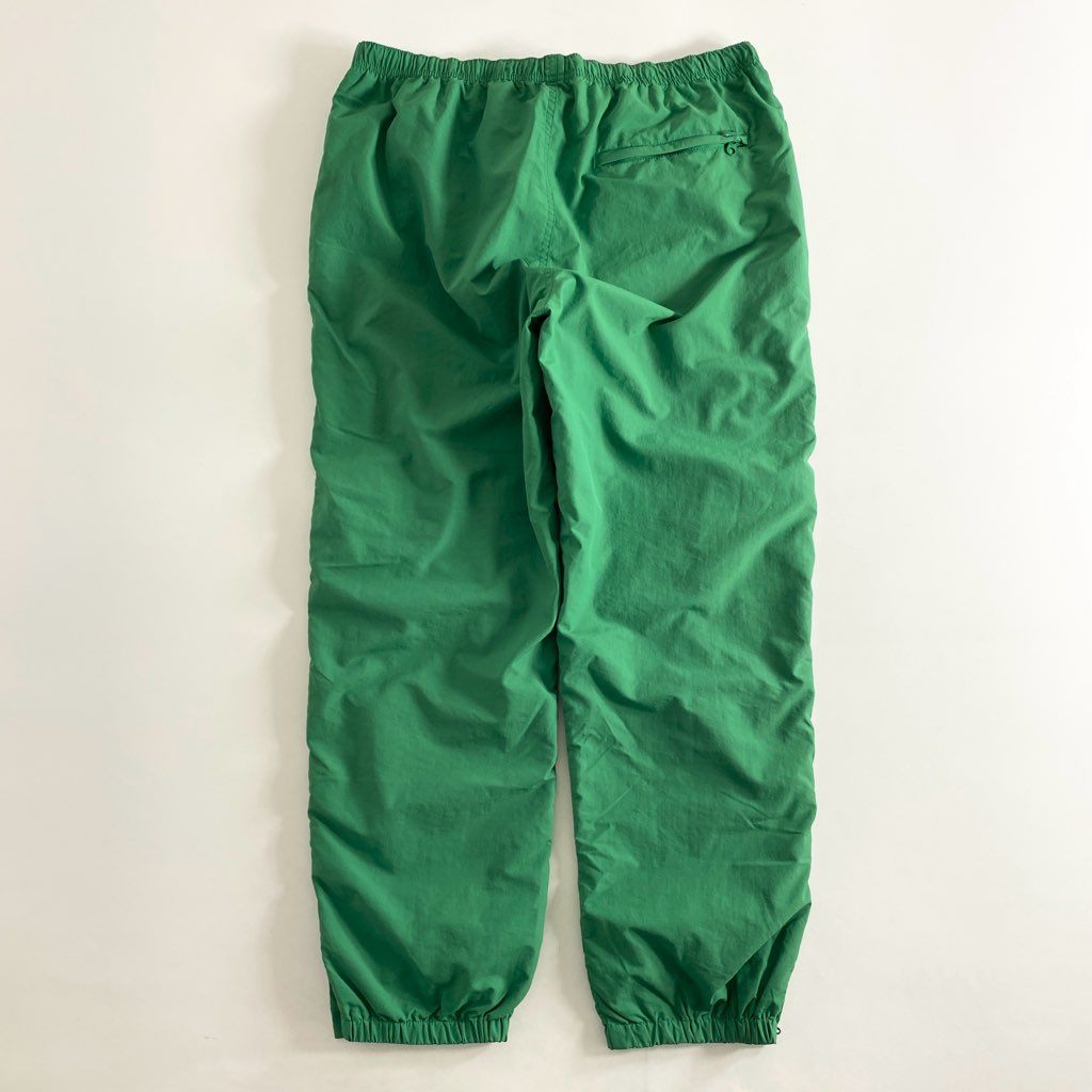 43g13 SUPREME シュプリーム 21SS WARM UP PANT ウォームアップ パンツ ボトムス Lサイズ グリーン ナイロン