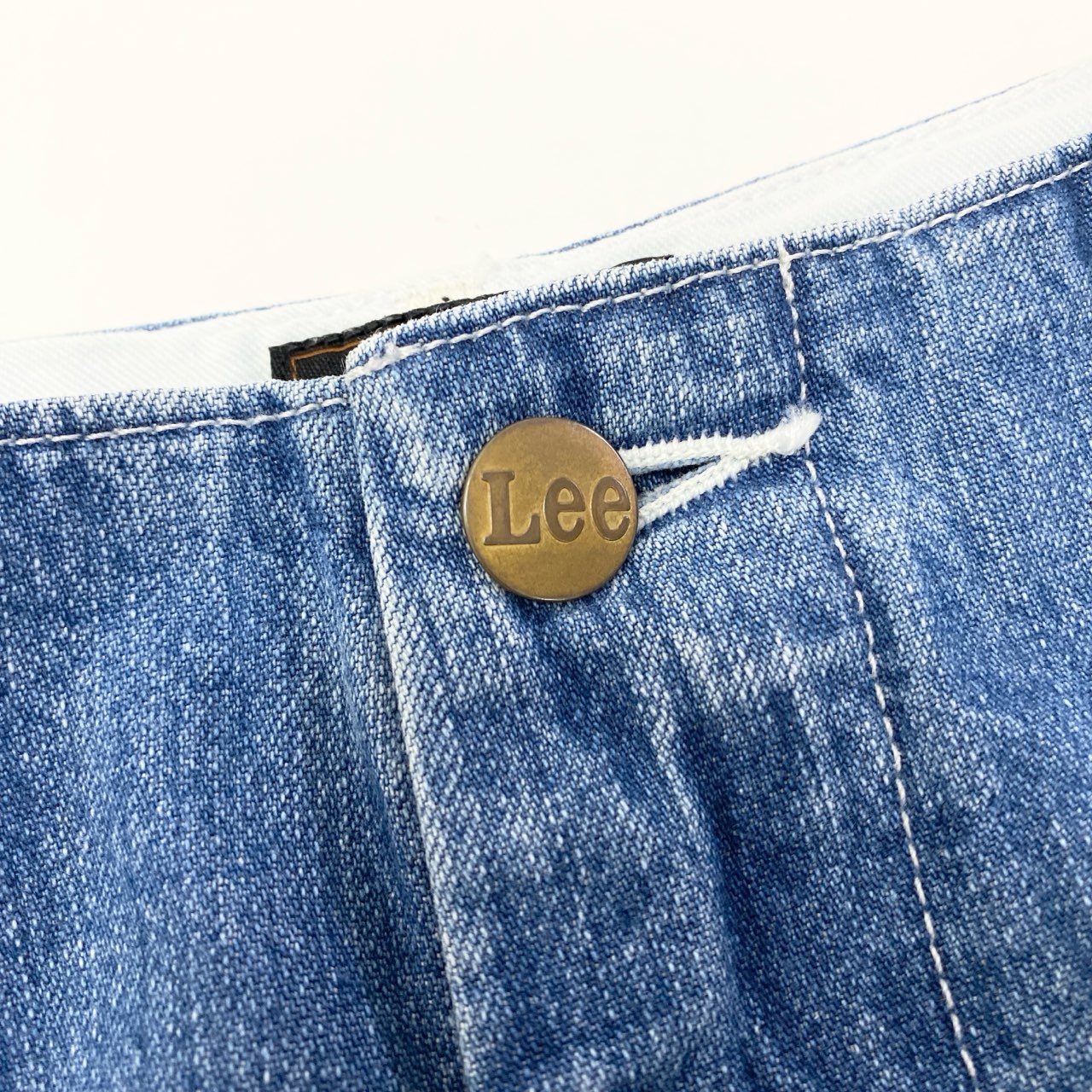 58c5【美品】AMERI×Lee アメリ リー オーバーオールセットアップ ノースリーブトップス デニムパンツ LB9354 24サイズ ブルー コットン100％ レディース 女性用u02t