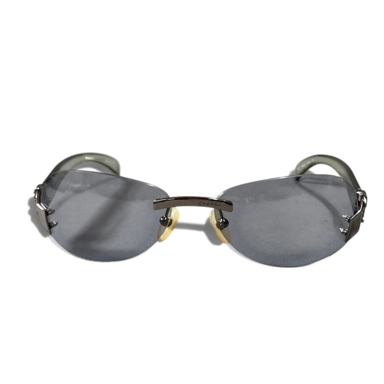 h20 CHANEL Rimless CC Logo Sunglasses 4037 168/87 59□15 125 Women'sta1