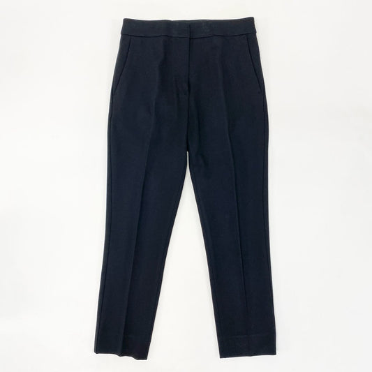 23i17 Max Mara マックスマーラ スラックスパンツ テーパードパンツ ボトムス ハイストレッチ 38 ブラック レディースu02t
