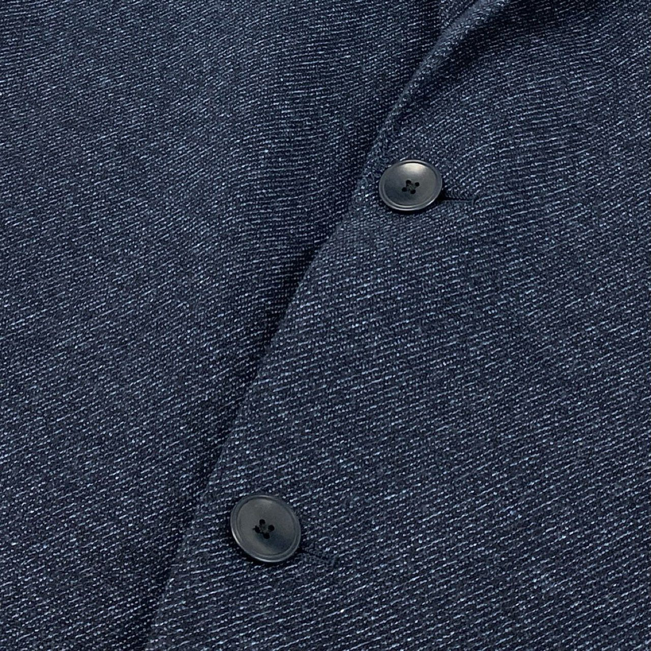 46f30 UNITED ARROWS ユナイテッドアローズ メランジ ジャージ 2Bシングル ジャケット テーラードジャケット ブレザー 11221996126 50 ネイビー メンズ