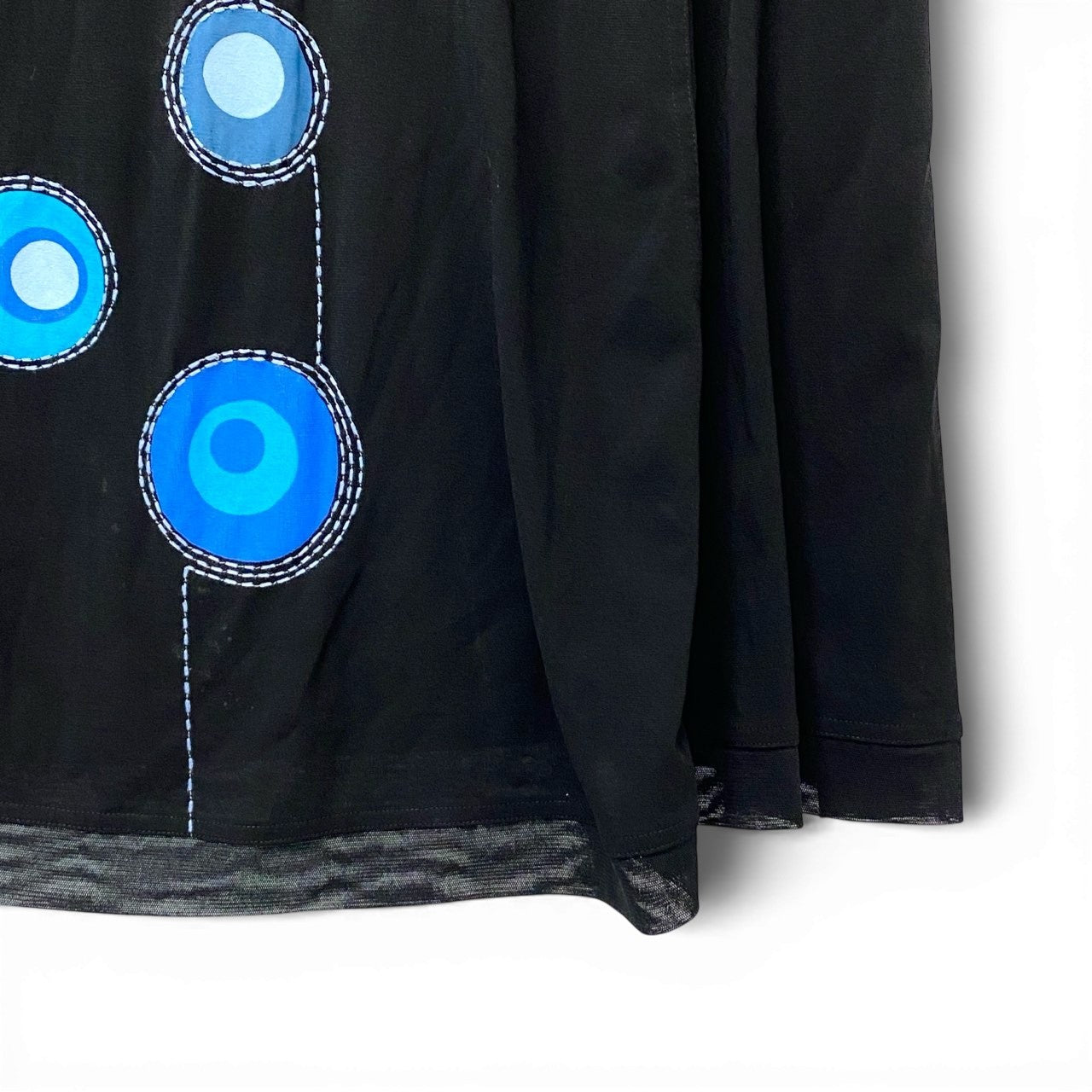 59b17 TOKUKO 1er VOL トクコプルミエヴォル 半袖 チュニック ワンピース ドレス ストレッチ レース切替 9 ブラック 画像参照 レディースo07t