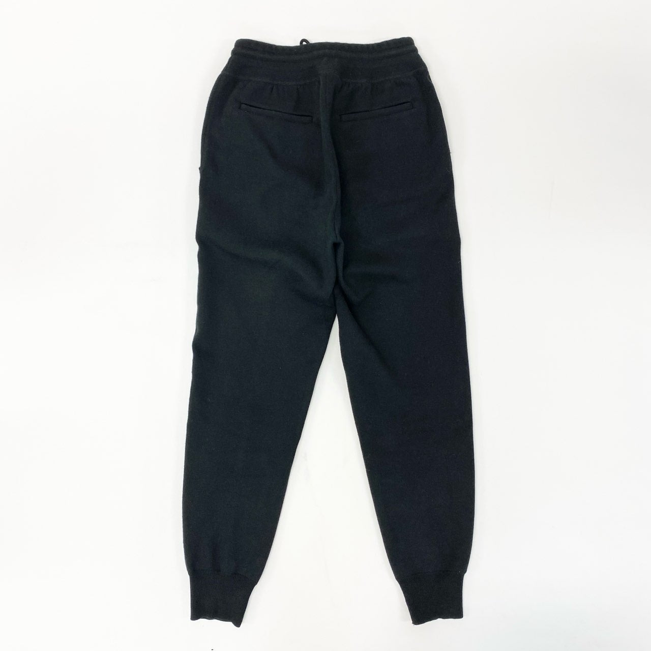 72j15 CABaN キャバン スウェットパンツ ニットパンツ コットン×カシミア 59-02-94-02013 XSサイズ ブラック メンズu02t