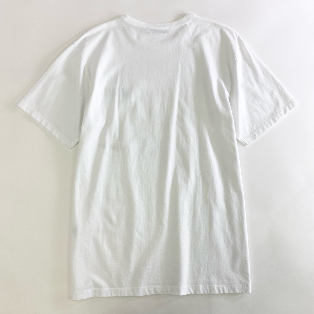 52k9 《美品》 MAISON KITSUNE メゾンキツネ モノクローム ダブルフォックスパッチ Tシャツ M ホワイト カットソー TEE