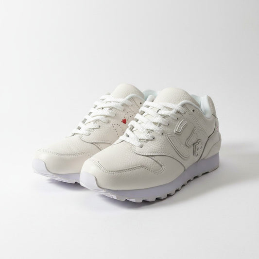 1h11 【極美品】SANGACIO にゅ～ず PURE WHITE BRANDALISED × バンクシー スニーカー 24.5cm ホワイト レザー レディース 女性用t18r