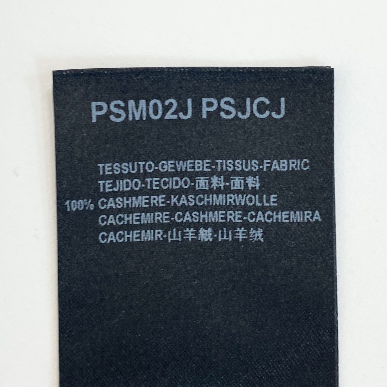 21L8 GIORGIO ARMANI ジョルジオアルマーニ 総カシミア ハイゲージ ニット セーター トップス クルーネック 52 ブラック系 カシミヤ100 メンズ 男性用u02t