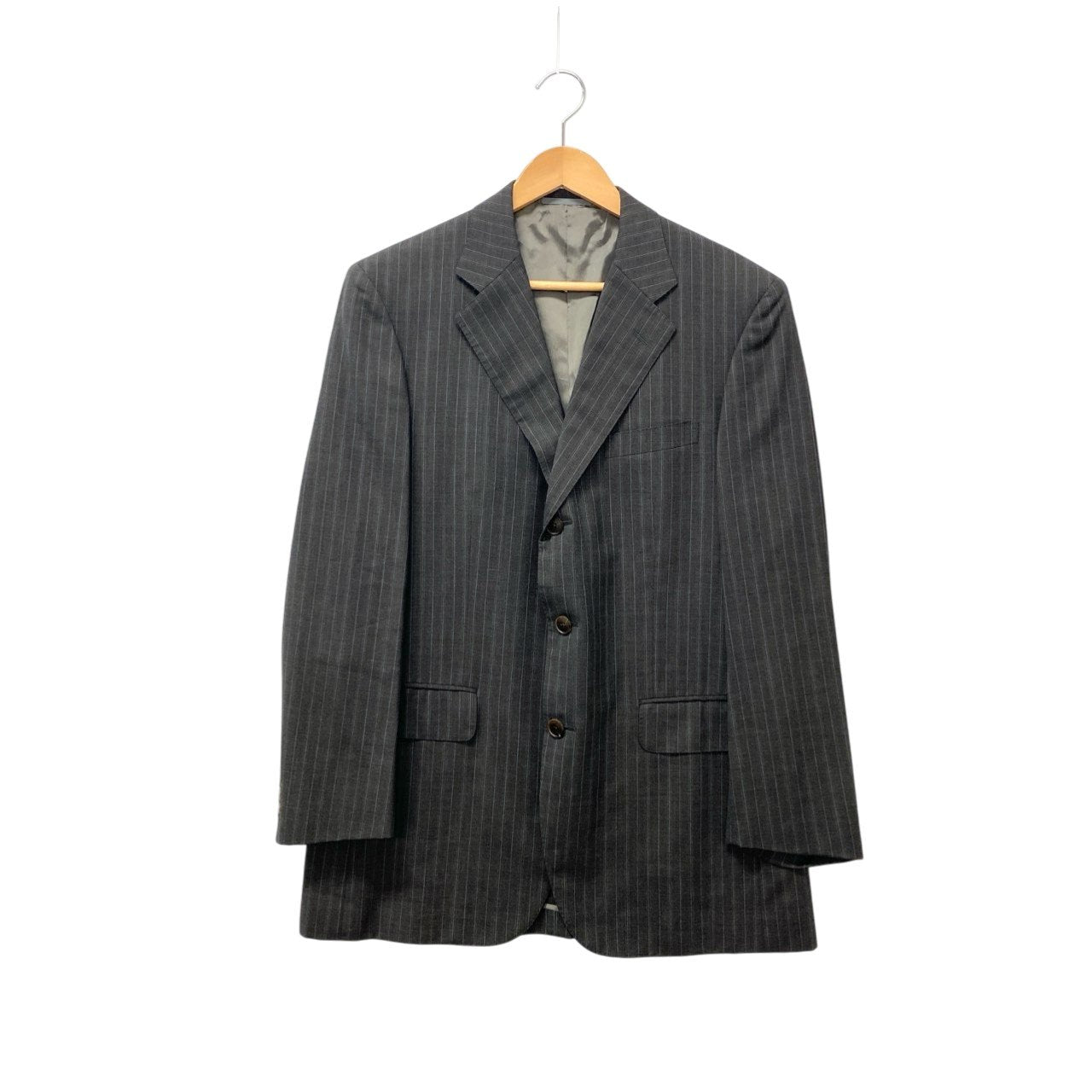 73c13 BURBERRY LONDON バーバリーロンドン シングルスーツ セットアップ ビジネス 175  AB6 ウール メンズu02t