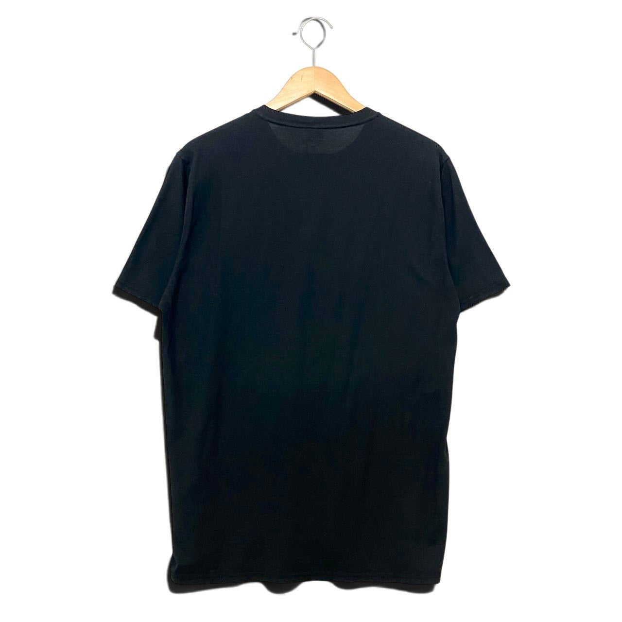 10h31 【未使用タグ付】 FEDELI フェデリ クルーネック カットソー 半袖Tシャツ 50 ブラック メンズ 紳士服u02t
